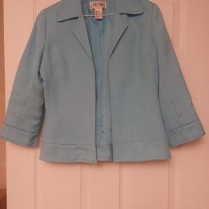 Bob Mackie Light Blue Blazer
